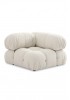 Mario Bellini Modular Sofa Replica Pink velvet 2-seater
